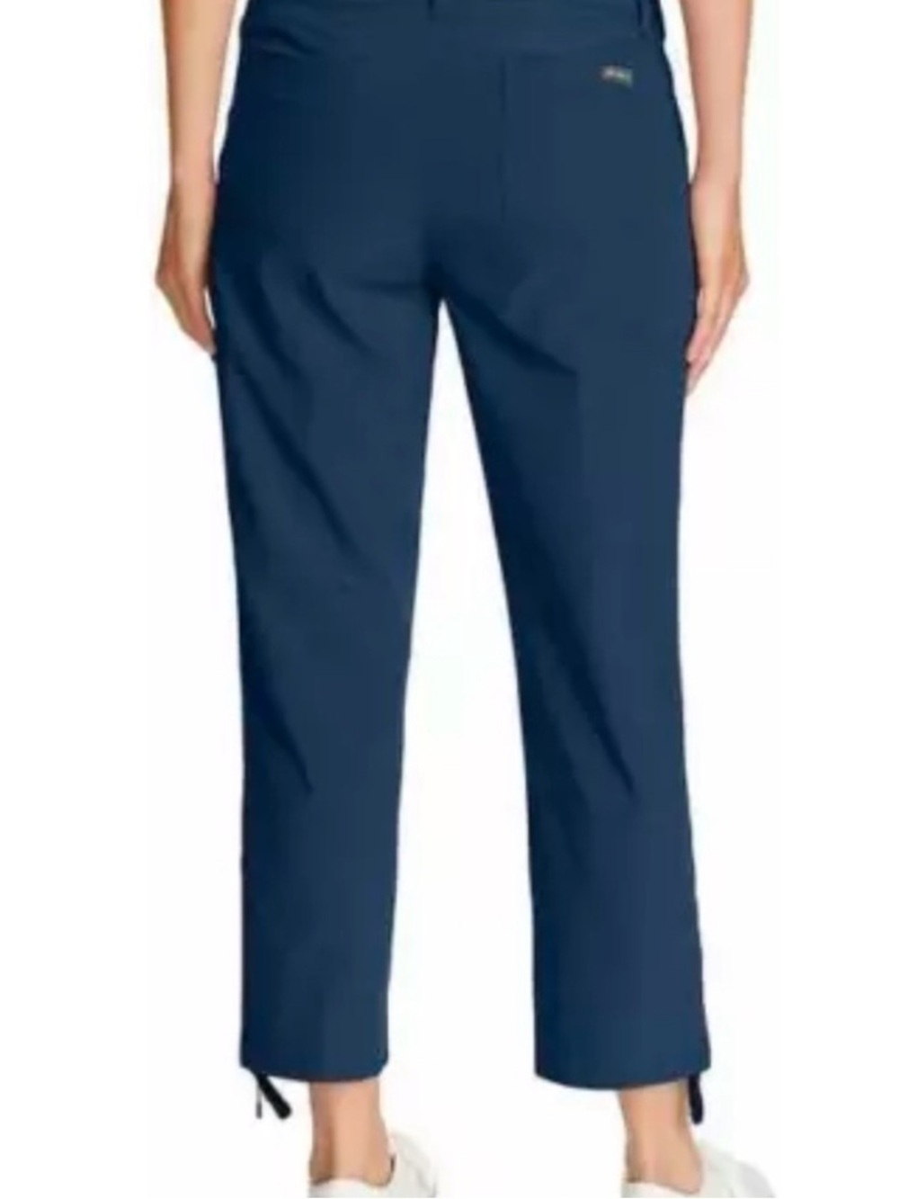 EDDIE BAUER Women’s Blue Stretch Ripstop Crop Pants - Picture 15 of 15